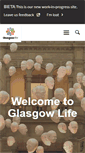Mobile Screenshot of glasgowlife.org.uk